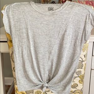 Gray Athletic Short Sleeve (Athleta)